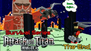 Survival Series Attack On Titan End - Aku Tamatin Minecraft Dengan Kekuatan Titan