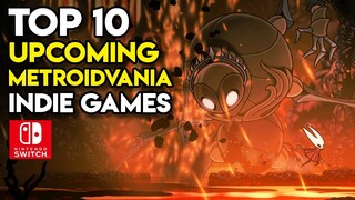 Top 10 Upcoming METROIDVANIA Nintendo Switch Indie Games