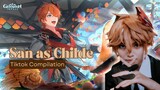 San as Childe [Tiktok Compilation]