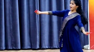 Indian girl performing dance