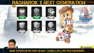 BARU TUTUP & DI RELEASE ULANG + EMBEL2 NFT, PRE REG SEKARANG! Ragnarok Labyrinth NFT PART#2