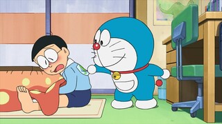 Review Phim Doraemon | Cao Dán Ếch Ộp, Máy Liên Lạc Người Vô Danh