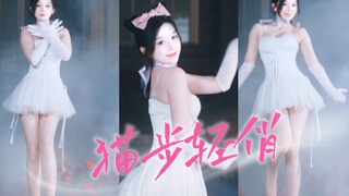 【凛凛苏】猫步轻悄！白色小猫咪！