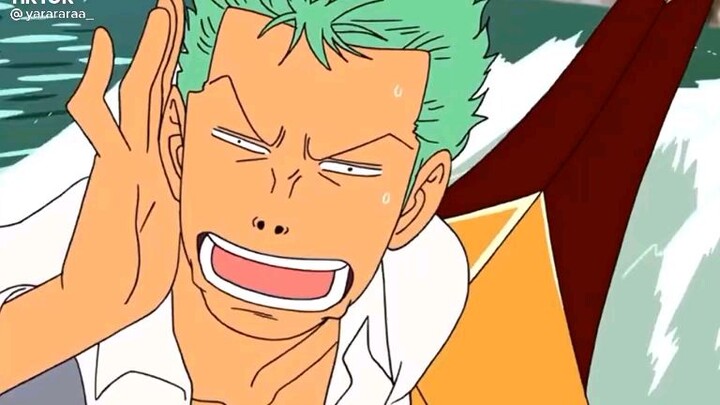 [ ctto ]  anyways zoro is cute 😍