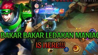 BAKAR BAKAR LEDAKAN MANIAC IS HERE