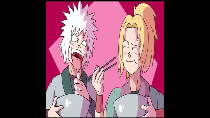 Jiraiya and tsunade cute