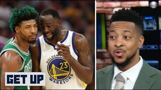GET UP | "Fans are scared to death" Draymond Green trash talks- CJ Column on Warriors vs Celtics Gm3