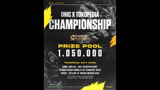 FINAL ONICxTOKOPEDIA CHAMPIONSHIP