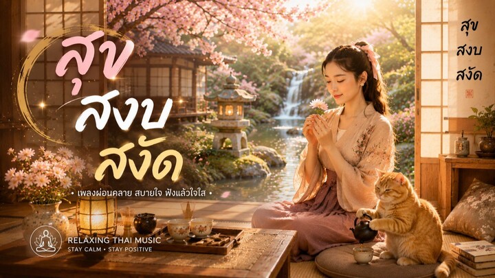 เพลงสุข สงบ สงัด  / เพลงธรรมะฟังสบาย เติมใจให้สงบและเป็นสุข | MR.D