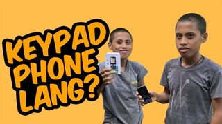 Amazing Twins: Binigyan lang ng Key Pad Phone?