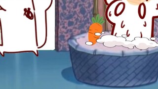 [True·Cang·Kẹo chuột] Để ngăn chú thứ hai vào bồn tắm, người vợ đã cho cà rốt vào bồn tắm.