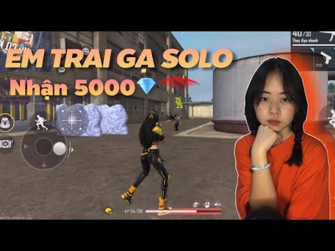 Free Fire: Được em trai gạ solo thắng nhận 5000kc và cái kết...