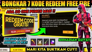 KODE REDEEM FREE FIRE TERBARU 8 MARET 2023 HARI INI