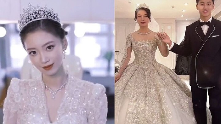 A post-2000s son accompanied his mom to her wedding photoshoot, but because she looked so young, the