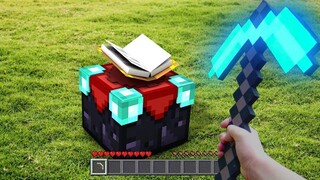 ALL ENCHANTINGS in Minecraft in Real Life POV 創世神第一人稱真人版 En La Vida Real ماين كرافت