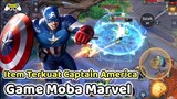Captain Amerika Fighter Terkuat di Game Moba Marvel