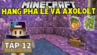 THỬ THÁCH SINH TỒN MINECRAFT 1.17 | Tập 12 | Hang Pha Lê Cực Đẹp Và Bắt Được Axolotl Màu Nâu !!