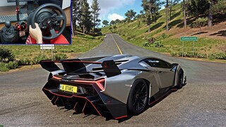 1400HP Lamborghini Veneno - Forza Horizon 5 | Thrustmaster T300RS Gameplay