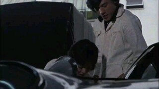 Ultraman dies in the sunset