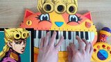 บรรเลงเพลง Il vento d'oro ด้วยเปียโนรูปแมว