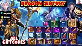 Dragon Century Gameplay - Free 9 Giftcodes - MMORPG Game Android