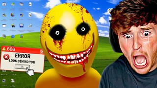 this horror game took over my computer..