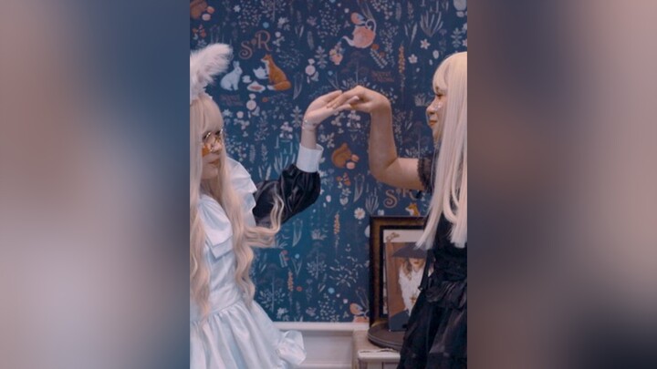 Mãi bên nhau bạn nhé (Blend color) maid lolita bosuaptg cosplay haugai tinhbandieuky