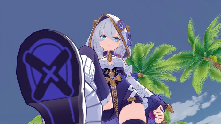 《Honkai Impact 3》Đế giày của Theresa, ăn được rồi, ăn được rồi!!