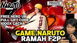 Akhirnya Game Naruto Ninja Legends Afk Ada Versi Private Ramah F2pnya Free Naruto Ur Dan 3 Gift Code