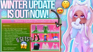 NEW WINTER UPDATE OUT! 6 NEW SETS & 10 ACCESSORIES! 😍❄️ ROBLOX Royalty Kingdom 2 Update