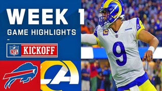 Buffalo Bills vs. Los Angeles Rams Week 1 2022 Game Highlights | NFL Madden 23