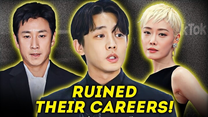 Korean Actors Who Got CANCELLED in 2023!