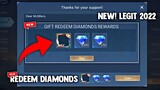 NEW! GIFT REDEEM FREE DIAMONDS AND BOARDER REWARDS! (CLAIM NOW!) | MOBILE LEGENDS 2022