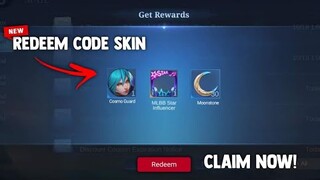 REDEEM CODE SKIN AND REWARDS! NEW! LEGIT CODE (CLAIM NOW) | MOBILE LEGENDS 2021