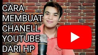 Cara membuat channel youtube menggunakan hp android