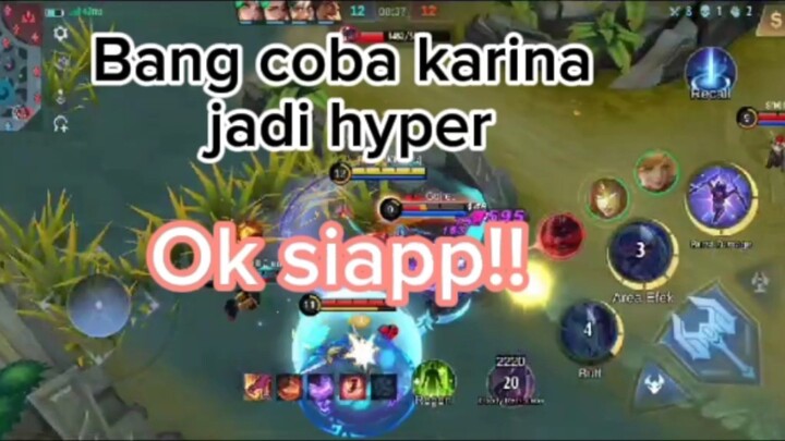 Karina hyper auto savage😬