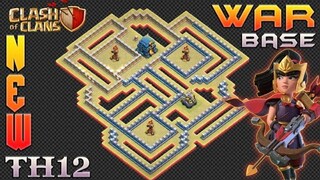 NEW TH12 WAR BASE / LEGEND BASE + REPLAY PROOF + LINK | DEFEND AGAINST TH13 ATTACK | CLASH OF CLANS