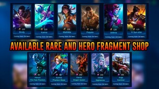 FRAGMENTS SHOP UPDATE FOR APRIL 14, 2021 | STARLIGHT SKINS AND HEROES | MOBILE LEGENDS