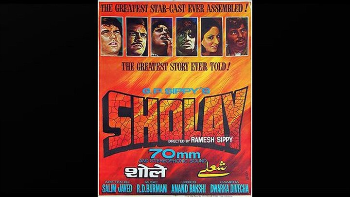 Sholay (1975) [Director's Cut] // Dharmendra,Hema Malini,Amitabh Bachchan,Sanjeev Kumar,Amjad Khan
