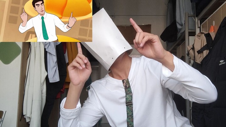 Hiroshi Nohara's Lunch Style OP Live-Action Version