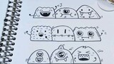 [Zero-Basic Little Monster Sketch] Siêu dễ thương và dễ sử dụng, bạn có mất công học không!