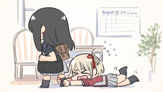 【中字/Lycoris Recoil广播】失去若山（泷奈cv）后变得孤单的安济（千束cv）