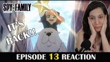 MR DOG !! |  Spy x Family Episode 13 REACTION