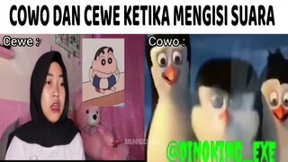 perbedaan cowo dan cewe saat mengisi suara