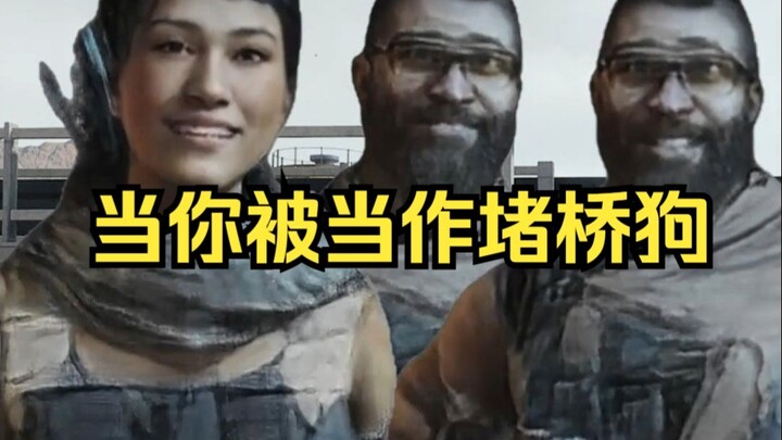 当你被当作堵桥狗