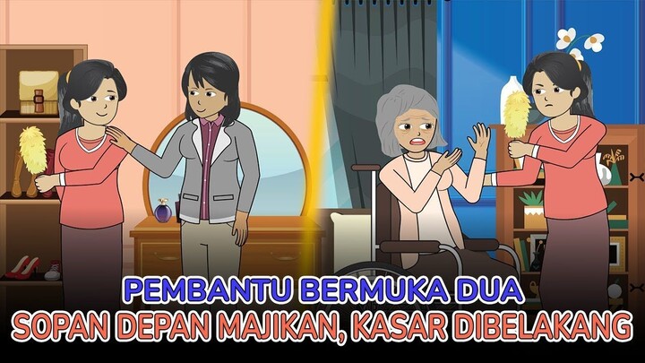 Pembantu Bermuka Dua  Sopan di Depan Majikan, Kasar di Belakang