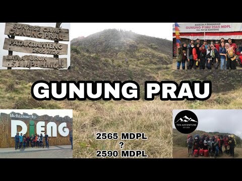 PENDAKIAN GUNUNG PRAU VIA PATAKBANTENG - DITEMANI OLEH KABUT