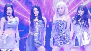 锡纸裙新衣服！aespa 240706日本打歌Supernova舞台！