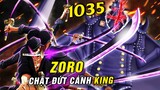 Zoro Diêm Vương Tam Long Kiếm vs King Hỏa Long Đế - Zoro chặt đứt cánh King - Spoiler One Piece 1035