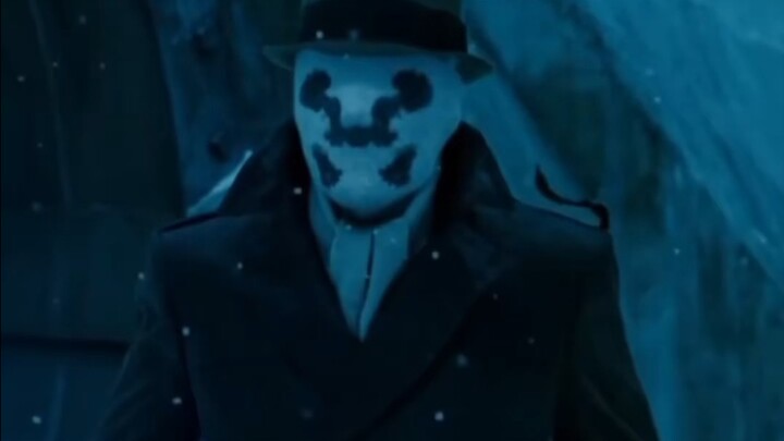 In the entire DC universe, there’s nothing but villains—Rorschach is the one true, genuine hero of j